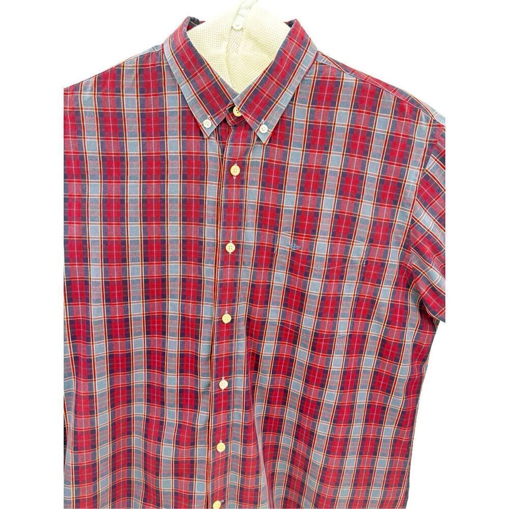 Dockers long sleeve plaid button up shirt